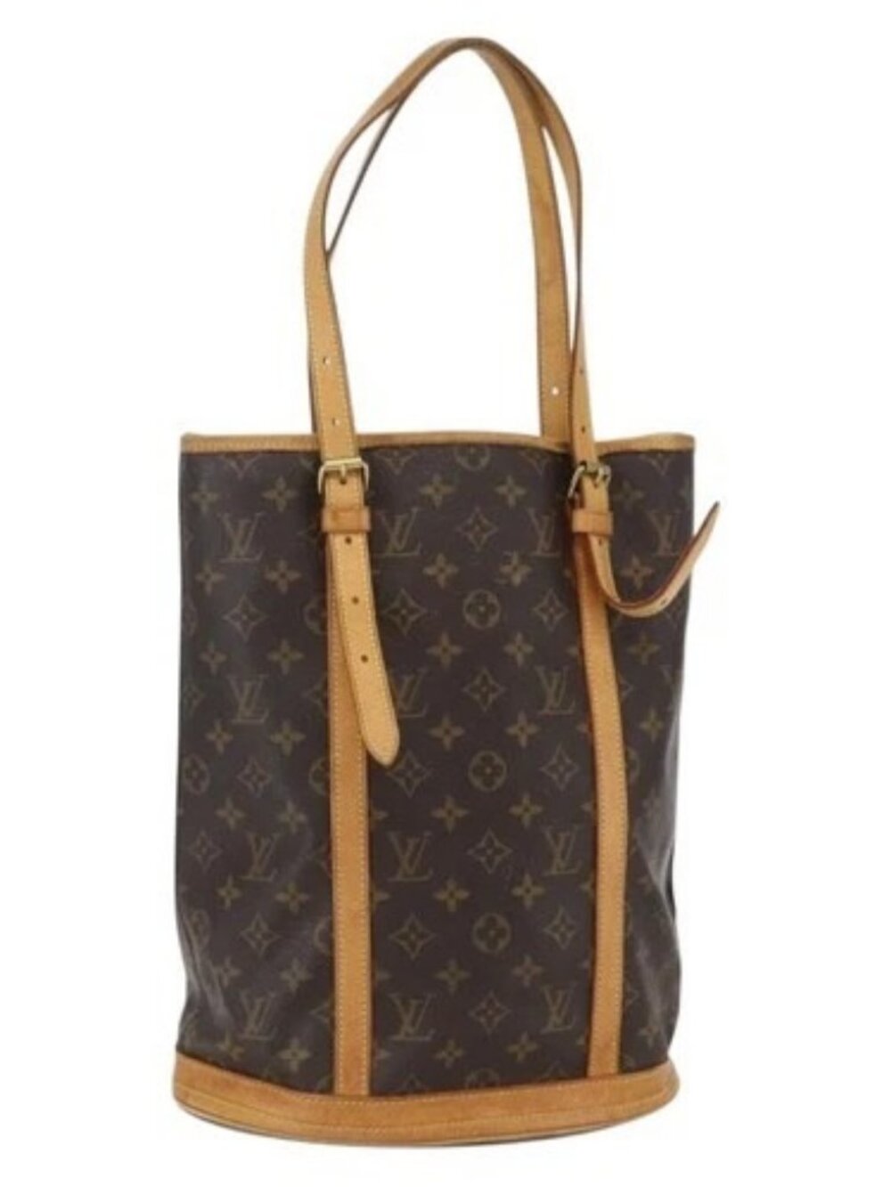 LOUIS VUITTON Monogram Bucket GM Shoulder Bag M42236 LV Auth 162356
